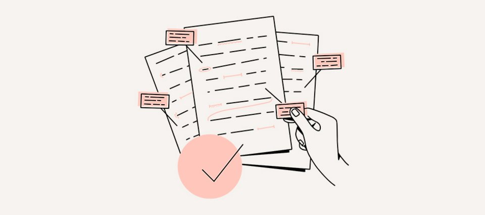 Ilustración de la edición de un libro